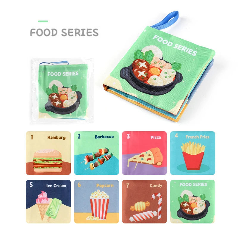 Montessori Soft Sensory Books for Babies & Toddlers