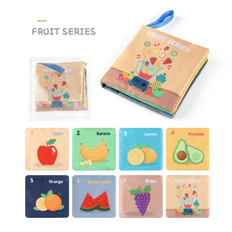 Montessori Soft Sensory Books for Babies & Toddlers