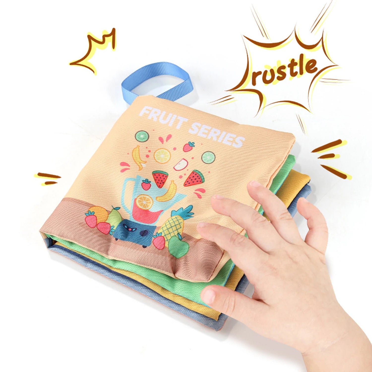Montessori Soft Sensory Books for Babies & Toddlers