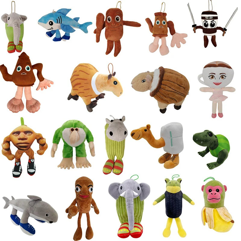 Tralalelo Tralala Plush Tungtungtung Italian Brainrot Al Tralalero Tralala Plush Doll Stuffed Soft Pillow Custom Toys