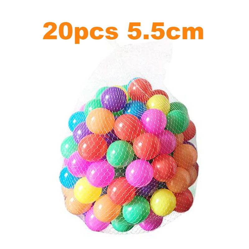20pcs Soft PE Ocean Balls for Baby Ball Pit – 5.5cm, Eco-Friendly & Safe
