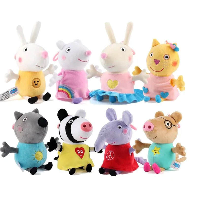 Peppa Pig & Friends Soft Plush Doll — Perfect Cuddly Gift for Little Ones