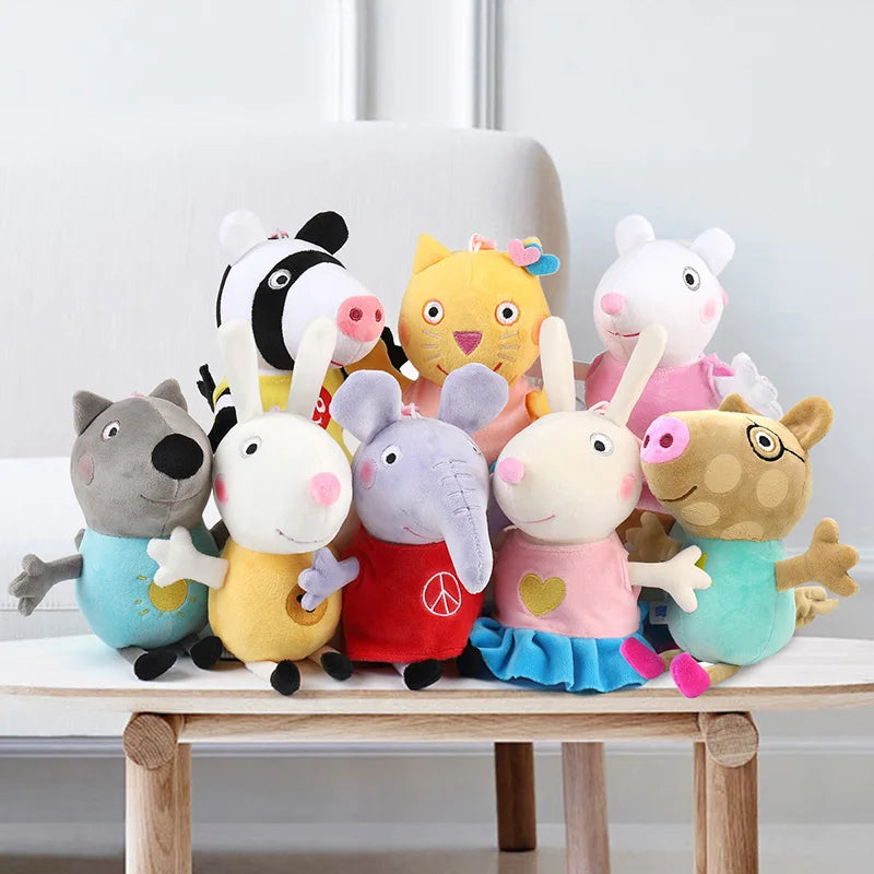 Peppa Pig & Friends Soft Plush Doll — Perfect Cuddly Gift for Little Ones