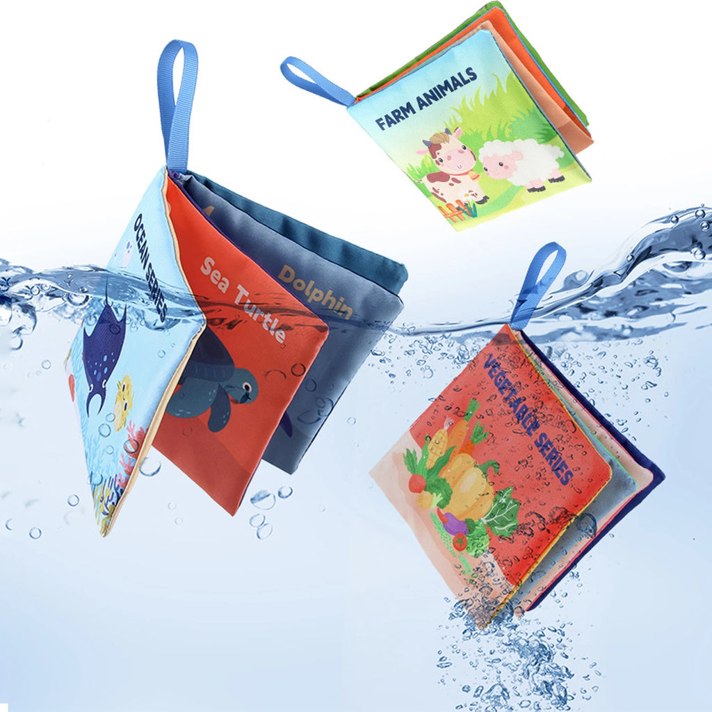 Montessori Soft Sensory Books for Babies & Toddlers