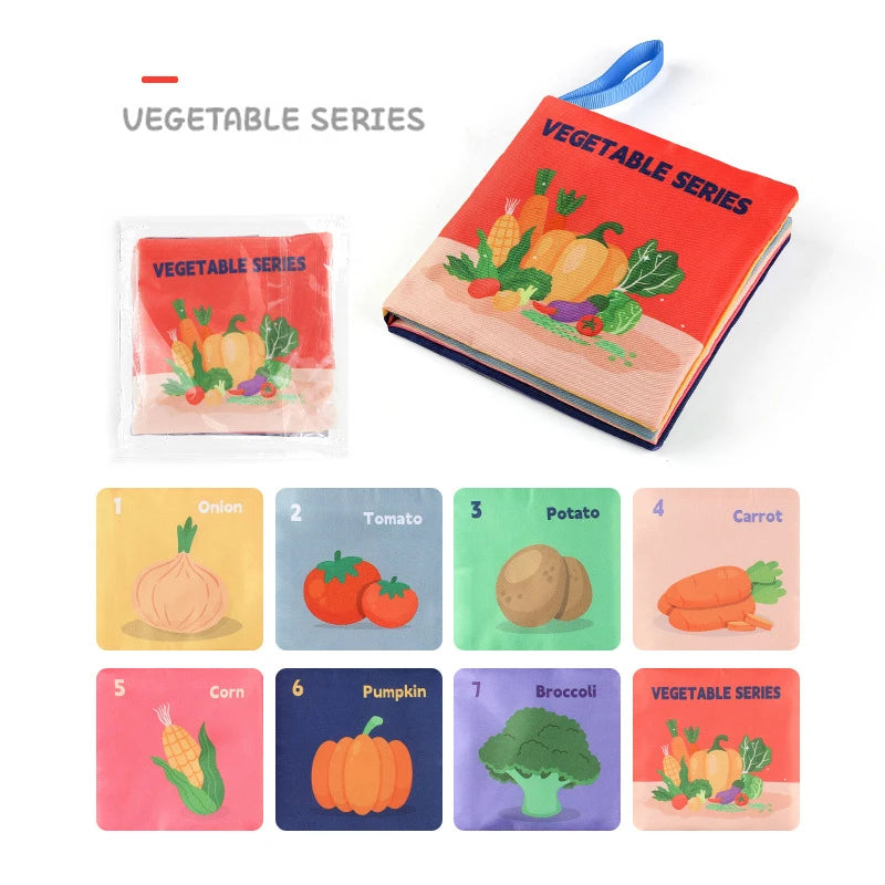 Montessori Soft Sensory Books for Babies & Toddlers