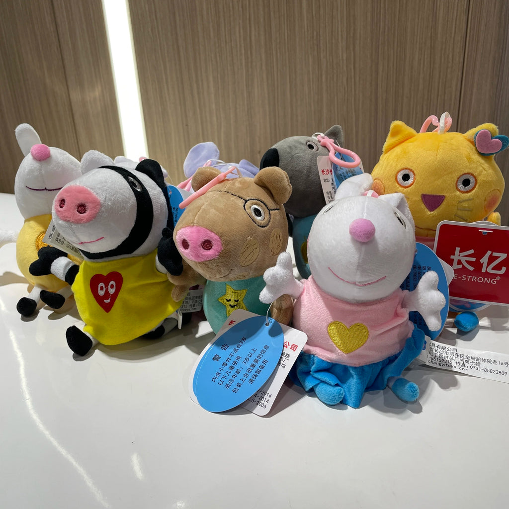 Peppa Pig & Friends Soft Plush Doll — Perfect Cuddly Gift for Little Ones